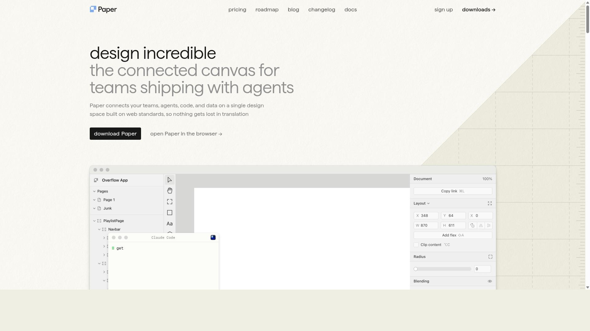 Paper website