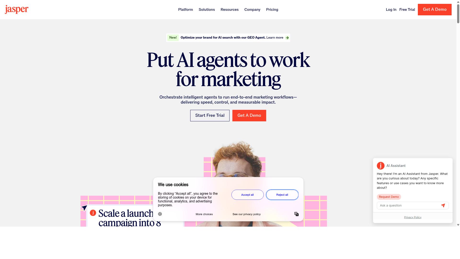 Jasper website